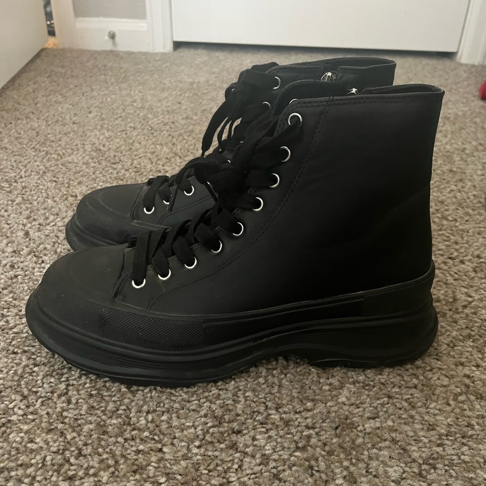 Steve Madden Kyler-M Men’s 10 leather boot. Worn 1 time